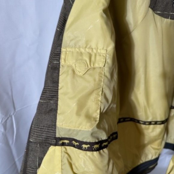 Columbia Convert Brown Gold Snow Jacket Sz L - Picture 7 of 13